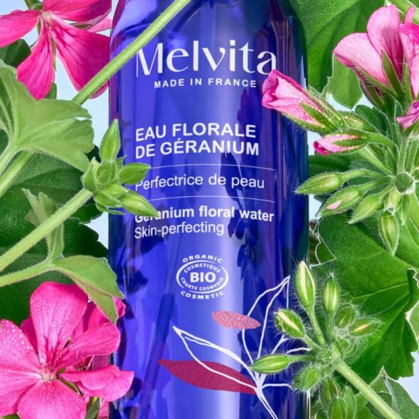 Melvita Eau florale de géranium bio 200ml