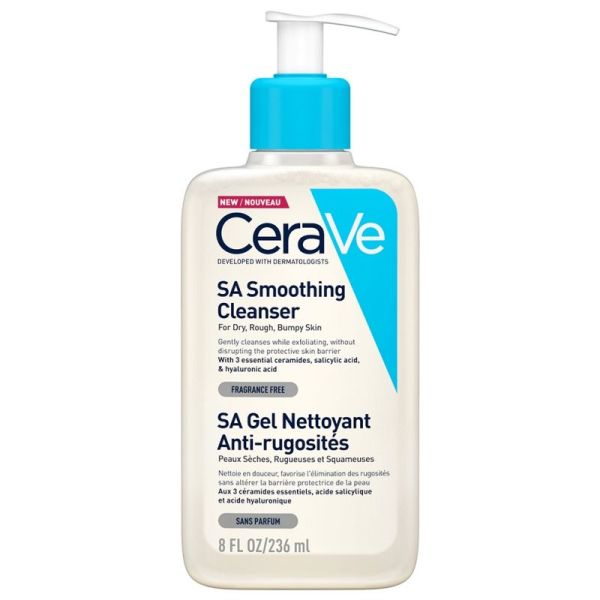 CeraVe SA Gel Nettoyant Anti-Rugosités 236 ml
