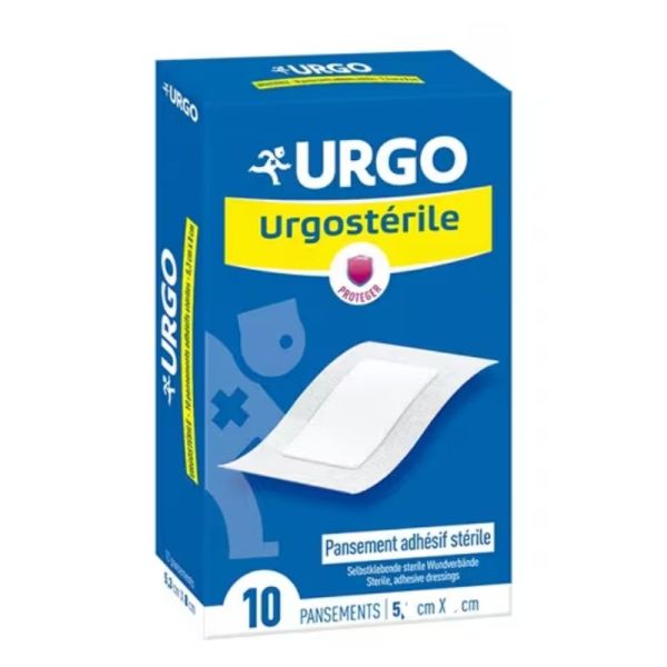 Urgo Médical Urgostérile pansement adhésif stérile 5 x 9 cm 10 unités