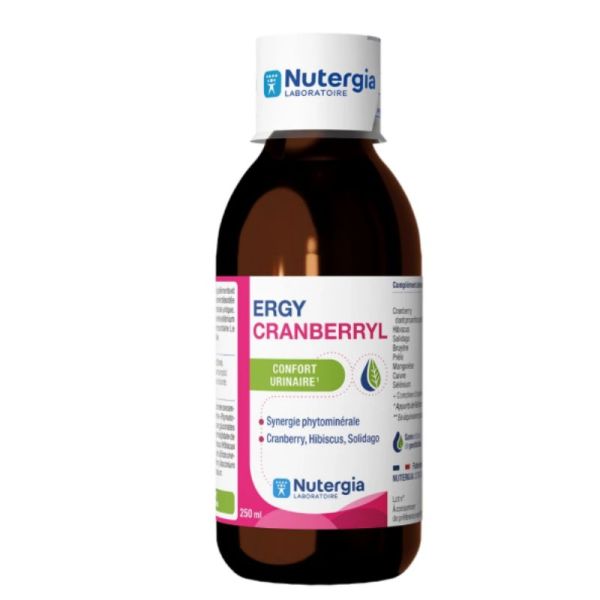 Nutergia Ergycranberryl confort urinaire 250ml