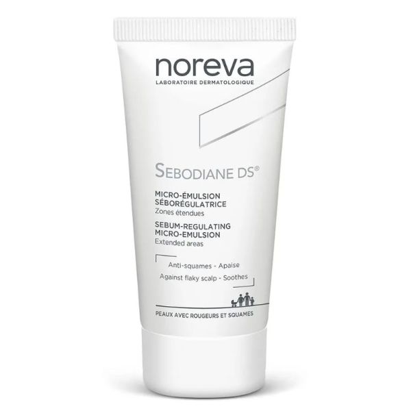 Noreva Sebodiane Ds Micro émulsion séborégulatrice peaux avec rougeurs et squames 30ml