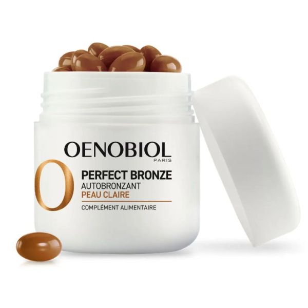 Oenobiol Perfect Bronze Solaire 2 en 1 2x30 capsules