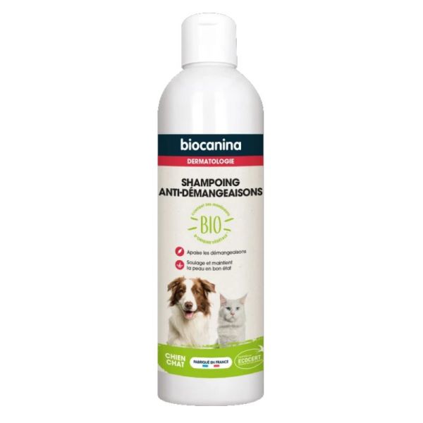 Biocanina Shampoing Anti-Démangeaisons Flacon 240 ml