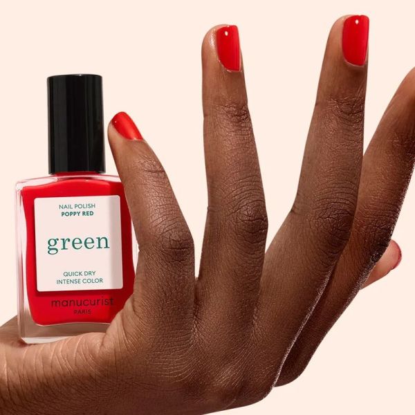 Manucurist Green  vernis classique Poppy Red 15ml