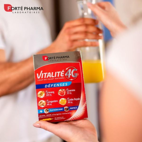 Forté Pharma vitalité 4G Défenses 20 ampoules
