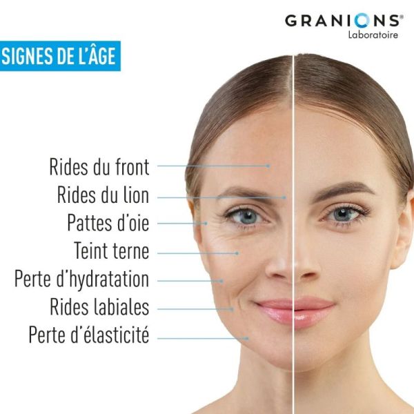 Granions Collagène beauté 8 shots 5ml goût fruits rouges