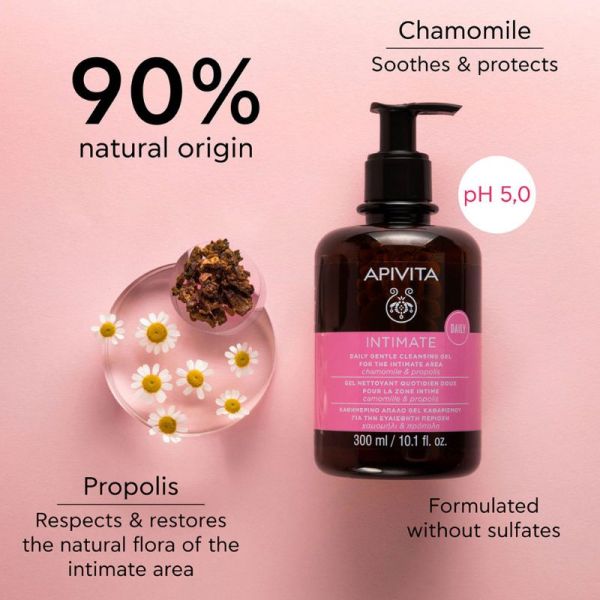 Apivita gel intime intimate quotidien doux 300ml