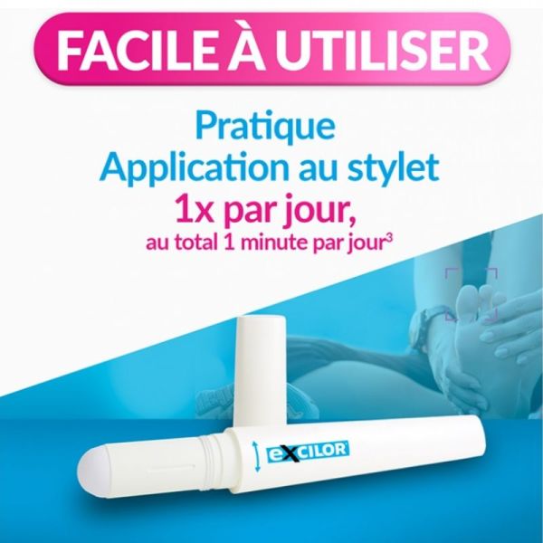 Excilor Easy traitement mycose de l'ongle Stylet 4ml