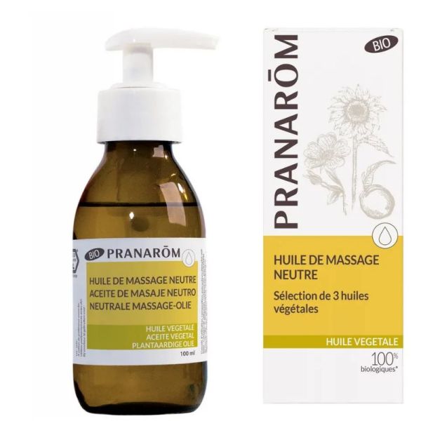 Pranarom Aromaself Huile de massage neutre 100ml