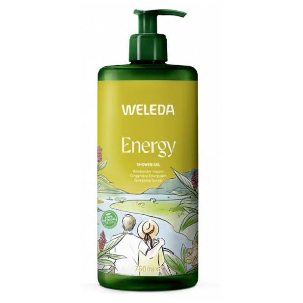 Weleda Energy Gel Douche Gingembre Énergisant 750 ml