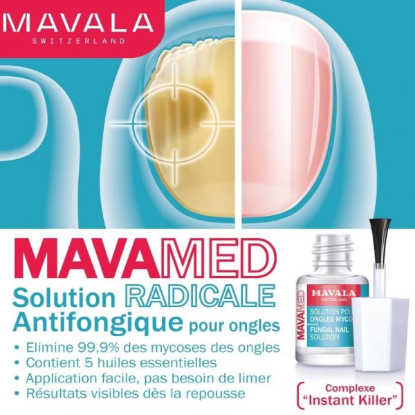 Mavala Mavamed solution pour ongles Mycosés 5ml