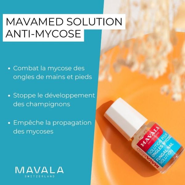 Mavala Mavamed solution pour ongles Mycosés 5ml