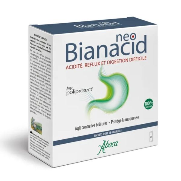 Aboca Neobianacid acidité et reflux 20 sachets