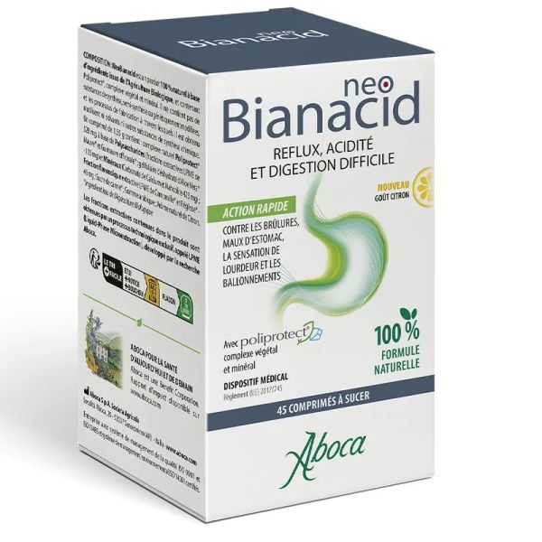 Aboca  Neobianacid acidité et reflux 14 comprimés