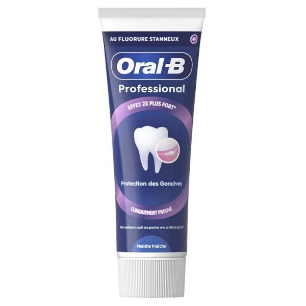 Oral-B professional dentifrice protection des gencives 75ml