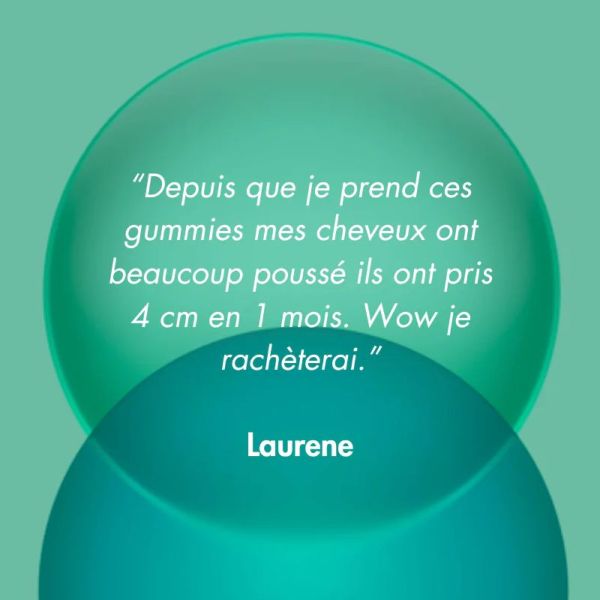 Oenobiol Sublime Hair volume et croissance sans sucre 60 gummies