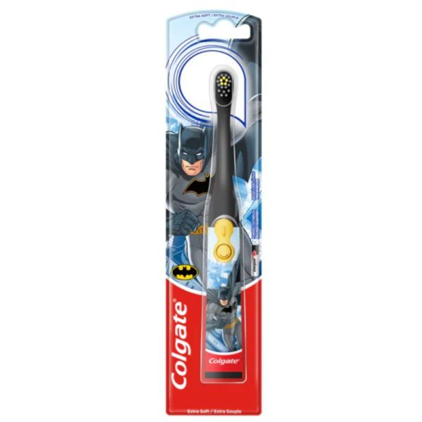 Colgate Brosse à dents électrique Batman noire