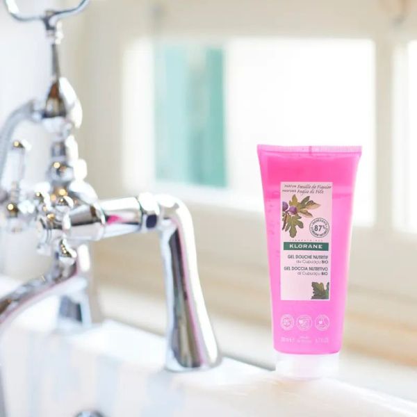 Klorane Feuille de Figuier Bio gel douche nutritive 200ml