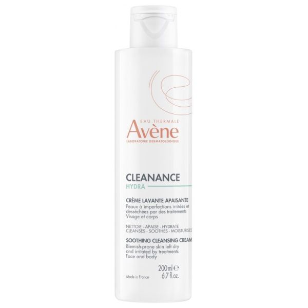 Avène Cleanance Hydra crème lavante apaisante 200 ml