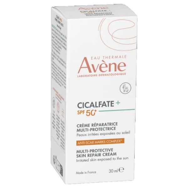 Avène Cicalfate + crème réparatrice multi protectrice SPF50+ 30ml