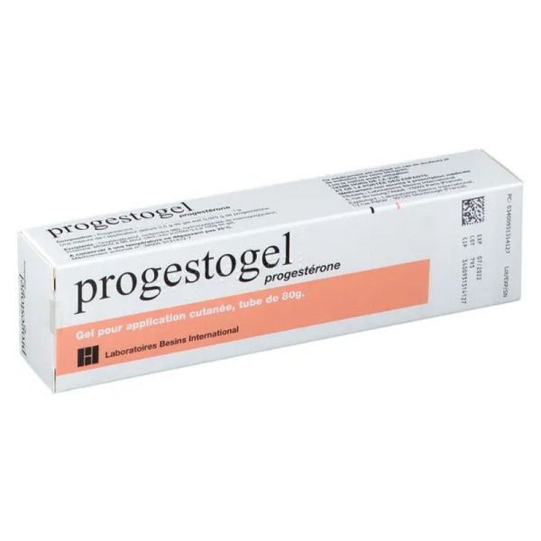 Progestogel 1% gel pour application cutanée 80g