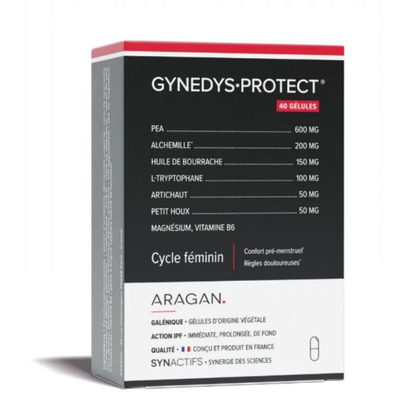 Aragan Synactifs Gynedys Protect 40 gélules