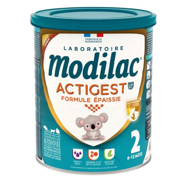Modilac Actigest Lf+ 2 formule épaissie 2 6 à 12 mois 800g