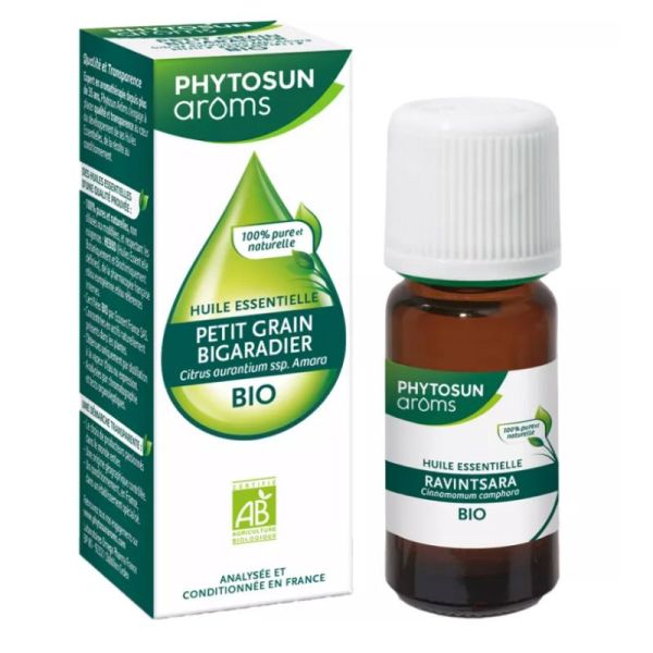 Phytosun Aroms Huile Essentielle de Petit Grain Bigaradier Bio10ml