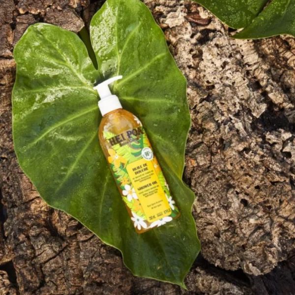 Hei Poa soins corps huile de douche Au Monoï de Tahiti AO 250ml