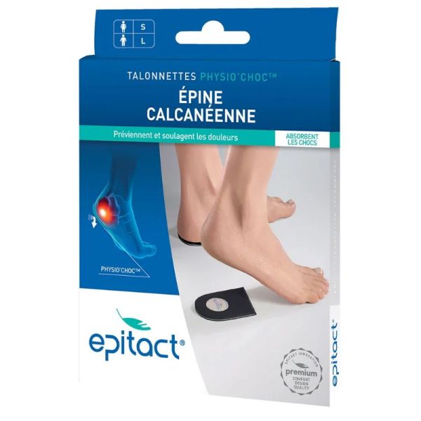 Epitact Talonnettes Physio'choc Epine Calcaneenne Epithelium - S FEMME