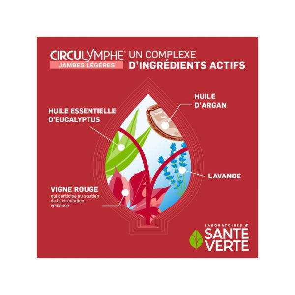 Sante Verte Circulymphe jambes légères spray fraicheur 100ml