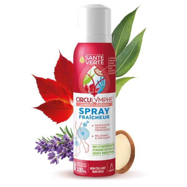 Sante Verte Circulymphe jambes légères spray fraicheur 100ml