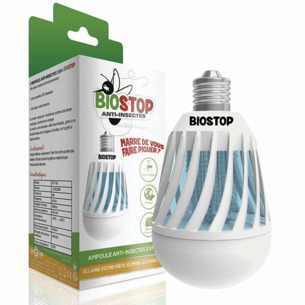 Biostop lampe ampoule anti-moustiques DYT-90