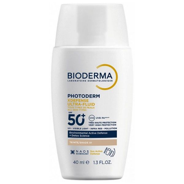 Photoderm XDefense Ultra-Fluid Teinte 01 SPF50+ Teinté 40 ml