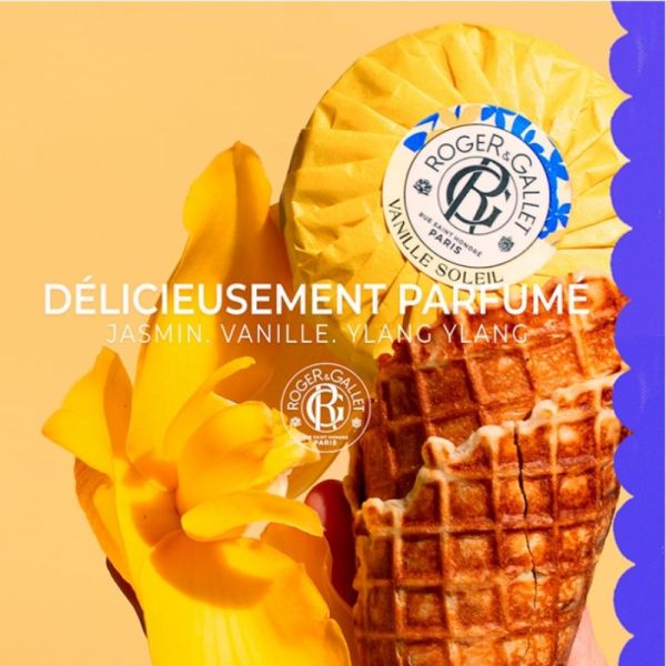 Roger & Gallet Vanille Soleil savon Bienfaisant 100g