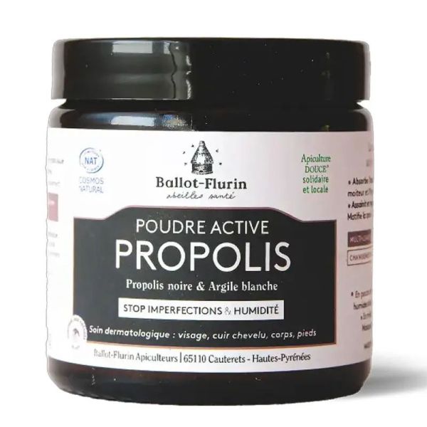 Ballot-Flurin Poudre Active Blanche Propolis 60g