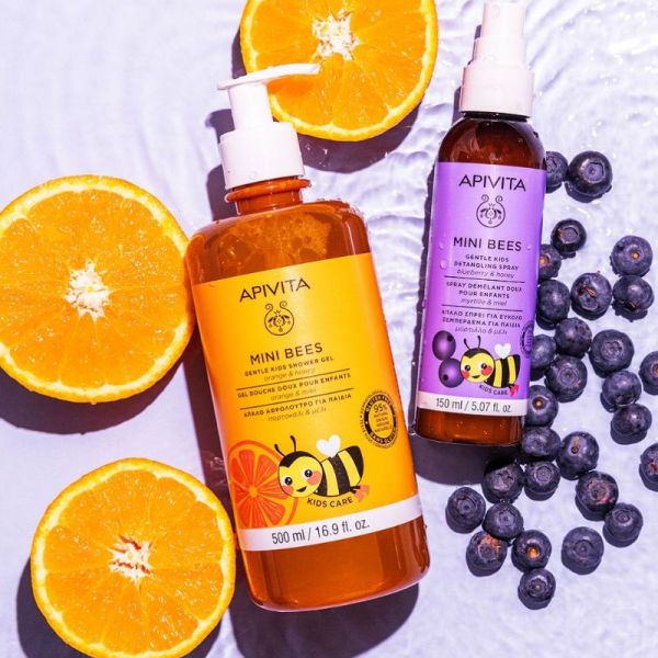 Apivita Mini Bees gel lavant doux corps et cheveux enfants 500ml