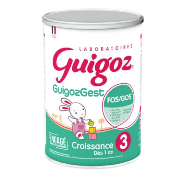 Guigoz Gest Croissance lait 3e âge 800g