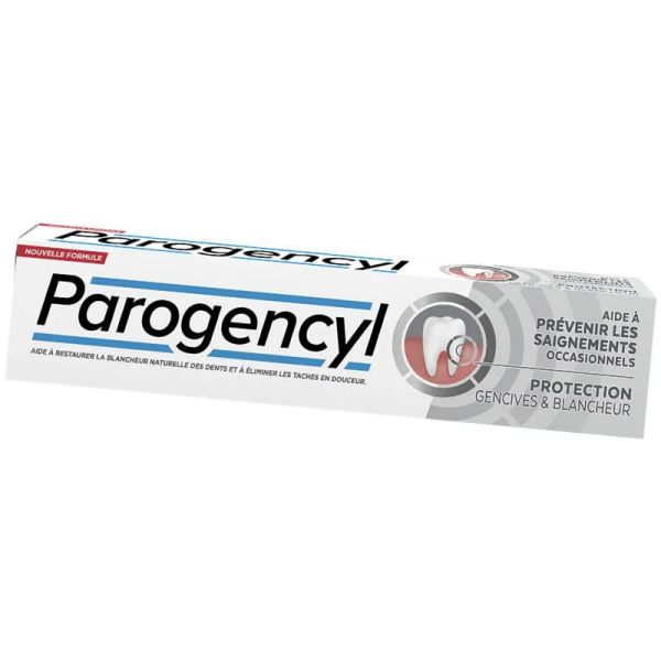 Parogencyl prévention gencives blancheur dentifrice 75ml
