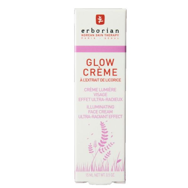 Erborian Glow crème lumière visage effet ultra radieux 15ml