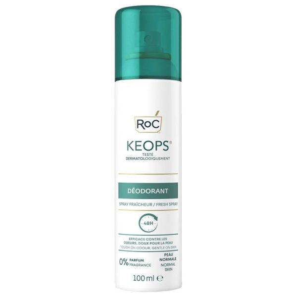 RoC Keops Spray Déodorant Fraîcheur 100 ml