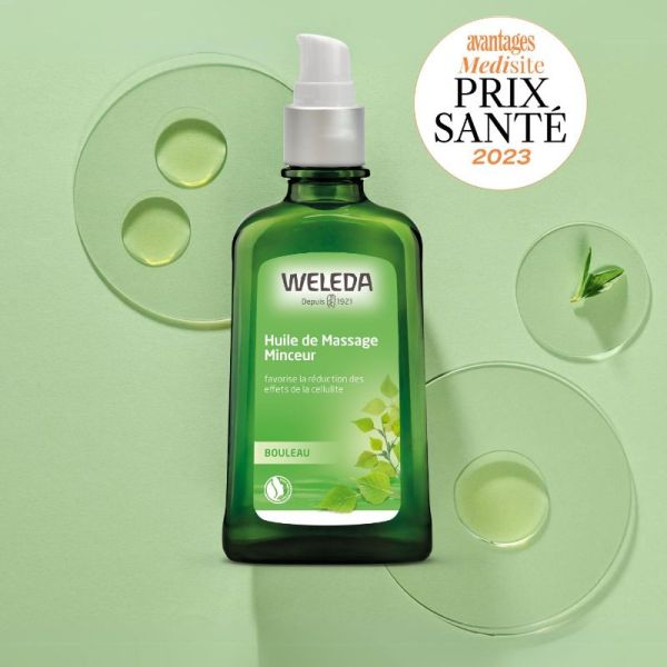 Weleda bouleau huile de massage minceur 100ml