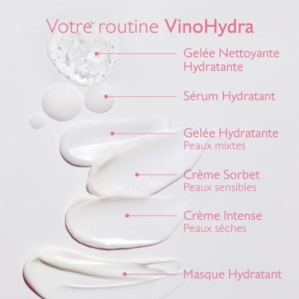 Caudalie VinoHydra gelée nettoyante hydratante 150ml
