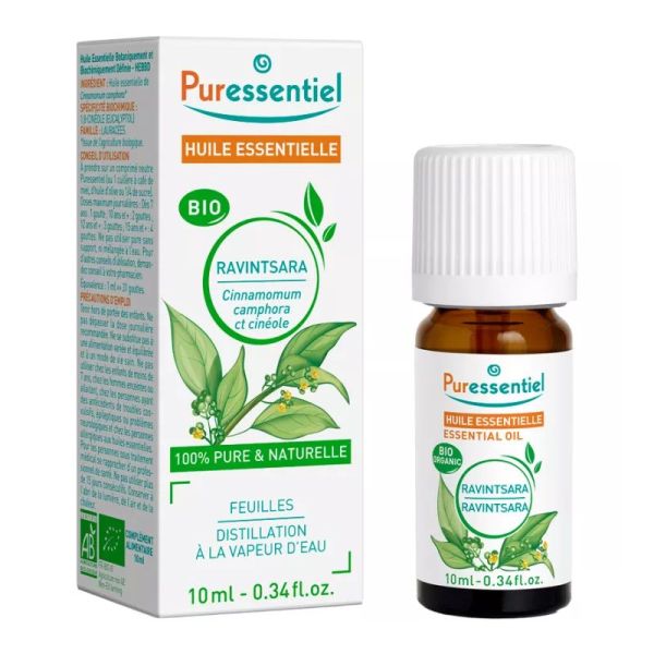 Puressentiel Huile Essentielle Bio Ravintsara 10ml