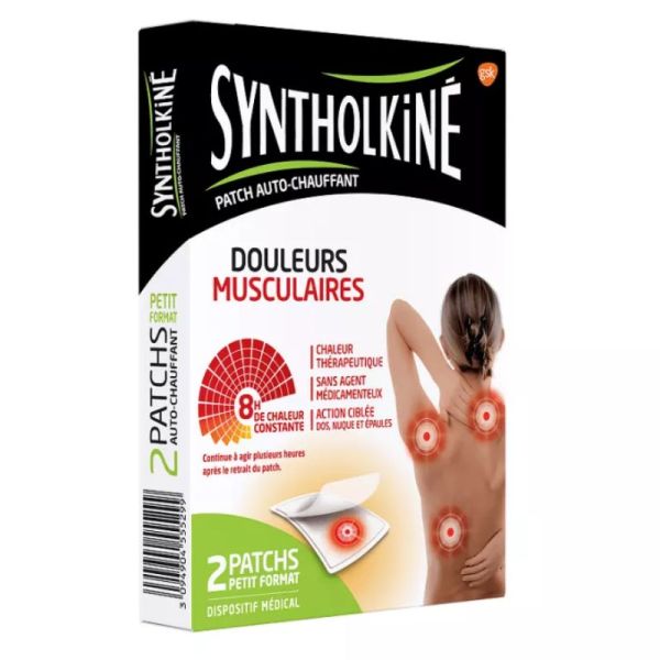 Syntholkiné Patch Chauffant Petit Format 2 Patchs
