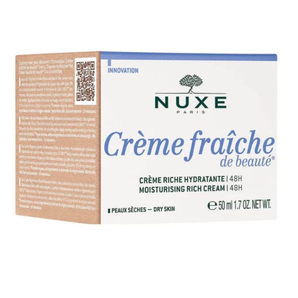 Nuxe Crème Fraîche crème Riche hydratante 48H 50ml