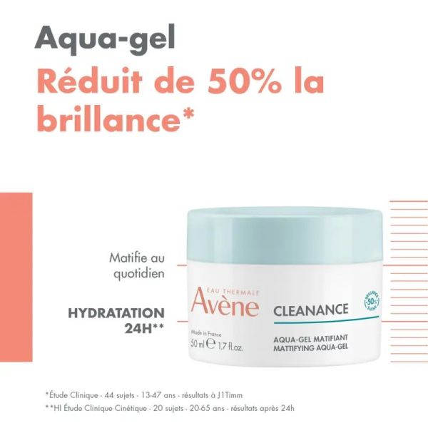 Avène Cleanance aqua-gel matifiant 50ml