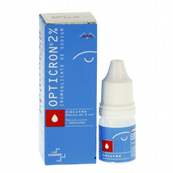 Cooper Opticron 2% collyre 5 ml