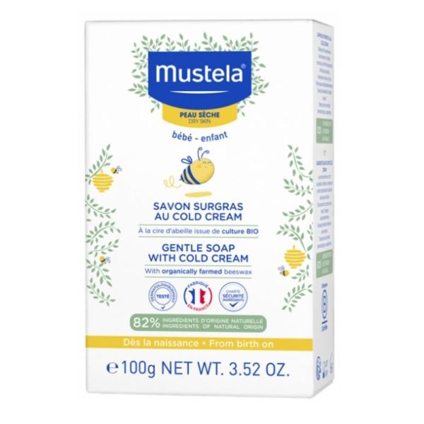 Mustela savon surgras au Cold Cream nutri-protecteur 100 g