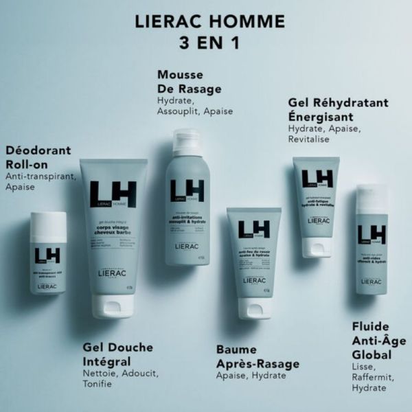 Lierac Homme gel hydratant énergisant 50ml